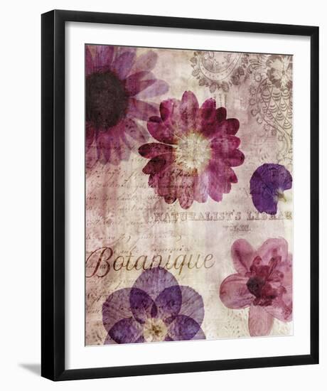 Floral Poetry II-Belle Poesia-Framed Giclee Print