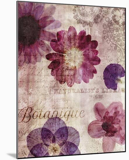 Floral Poetry II-Belle Poesia-Mounted Giclee Print