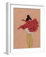 Floral Poise - Lily-Joelle Wehkamp-Framed Giclee Print