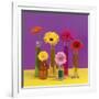 Floral Pop I-Camille Soulayrol-Framed Giclee Print