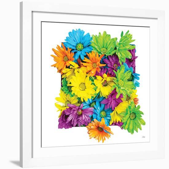 Floral Pop I-Donnie Quillen-Framed Art Print