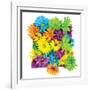 Floral Pop I-Donnie Quillen-Framed Art Print