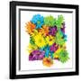 Floral Pop I-Donnie Quillen-Framed Art Print