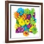 Floral Pop I-Donnie Quillen-Framed Art Print