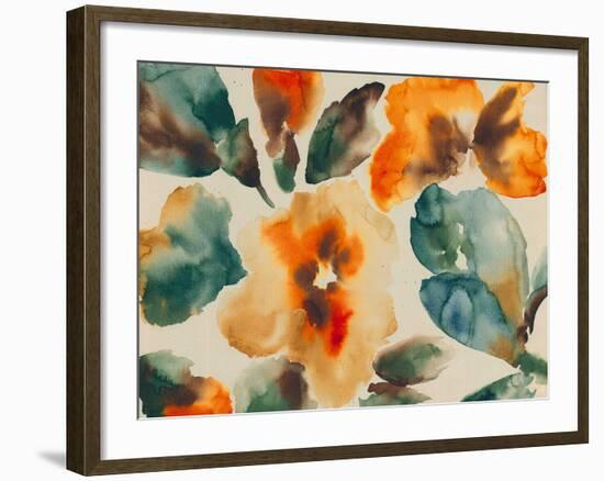 Floral Portrayal-Tanuki-Framed Giclee Print