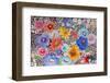 Floral Quilt-Neela Pushparaj-Framed Photographic Print