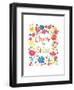 Floral Quote IV-Farida Zaman-Framed Art Print