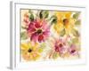 Floral Radiance-Silvia Vassileva-Framed Art Print