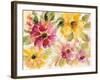 Floral Radiance-Silvia Vassileva-Framed Art Print