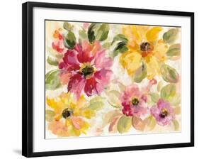 Floral Radiance-Silvia Vassileva-Framed Art Print