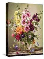 Floral Rapture-Albert Williams-Stretched Canvas