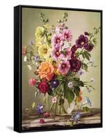 Floral Rapture-Albert Williams-Framed Stretched Canvas