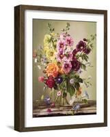 Floral Rapture-Albert Williams-Framed Giclee Print