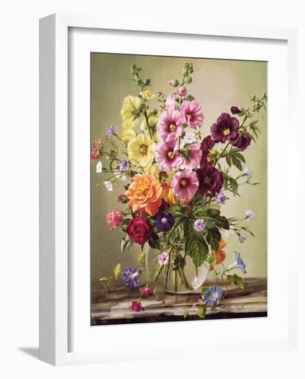 Floral Rapture-Albert Williams-Framed Giclee Print
