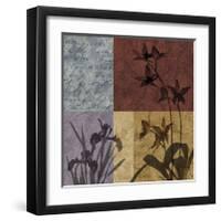 Floral Refrain II-Keith Mallett-Framed Giclee Print
