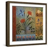 Floral Rhapsody 1-John Zaccheo-Framed Giclee Print