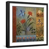 Floral Rhapsody 1-John Zaccheo-Framed Giclee Print
