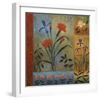 Floral Rhapsody 1-John Zaccheo-Framed Giclee Print