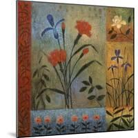 Floral Rhapsody 1-John Zaccheo-Mounted Giclee Print