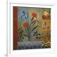 Floral Rhapsody 1-John Zaccheo-Framed Giclee Print