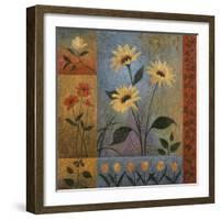 Floral Rhapsody 2-John Zaccheo-Framed Giclee Print