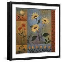 Floral Rhapsody 2-John Zaccheo-Framed Giclee Print