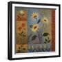 Floral Rhapsody 2-John Zaccheo-Framed Giclee Print