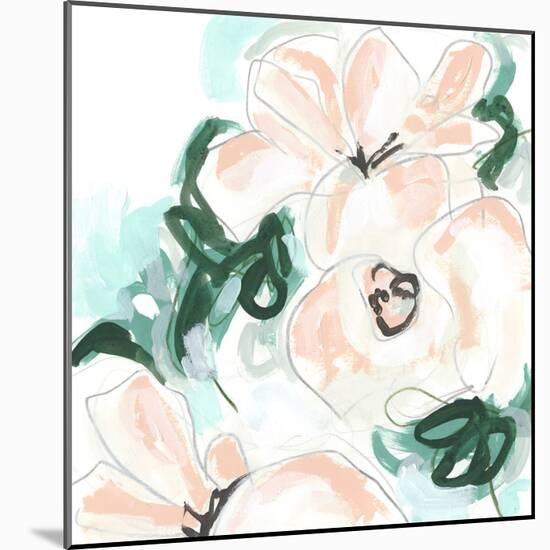 Floral Rhythm II-June Vess-Mounted Art Print