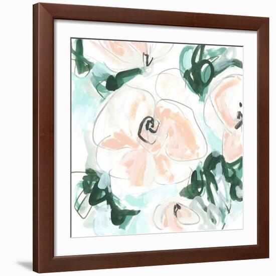 Floral Rhythm IV-June Vess-Framed Art Print