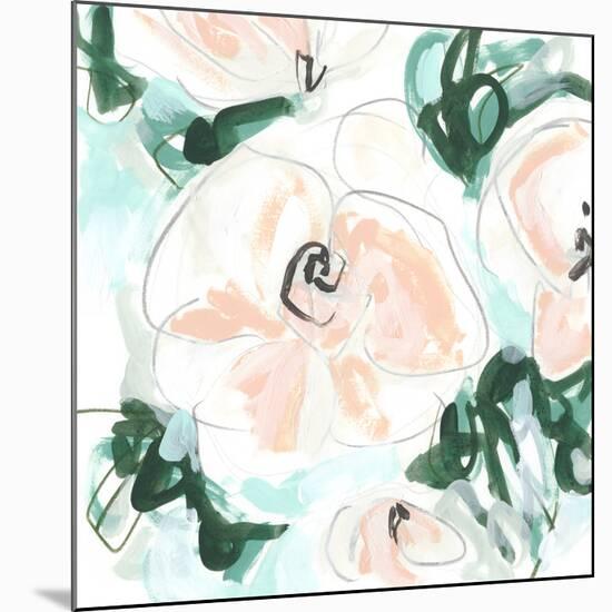 Floral Rhythm IV-June Vess-Mounted Art Print