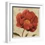 Floral Romance II C-Lisa Audit-Framed Art Print