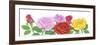 Floral Roses-Kimura Designs-Framed Giclee Print