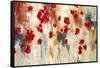 Floral Scape-Lisa Ridgers-Framed Stretched Canvas