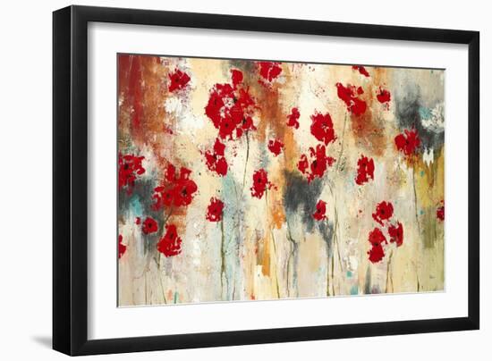 Floral Scape-Lisa Ridgers-Framed Art Print