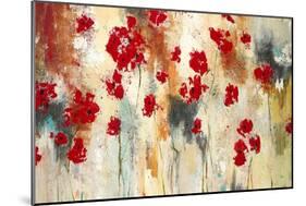 Floral Scape-Lisa Ridgers-Mounted Art Print