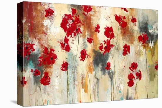 Floral Scape-Lisa Ridgers-Stretched Canvas