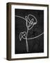 Floral Scribble 2-Denise Brown-Framed Art Print