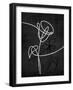 Floral Scribble 2-Denise Brown-Framed Art Print