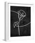 Floral Scribble 2-Denise Brown-Framed Art Print