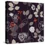 Floral Seamless Background-Danussa-Stretched Canvas
