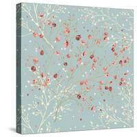 Floral Seamless Pattern with Blooming Branches in Springtime-Milovelen-Stretched Canvas