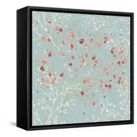 Floral Seamless Pattern with Blooming Branches in Springtime-Milovelen-Framed Stretched Canvas