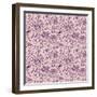 Floral Seamless-gollli-Framed Art Print