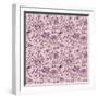 Floral Seamless-gollli-Framed Art Print