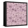 Floral Seamless-gollli-Framed Stretched Canvas