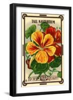 Floral Seed Packet-null-Framed Giclee Print