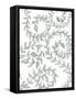 Floral Shades of Gray I-Elizabeth Medley-Framed Stretched Canvas