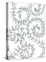 Floral Shades of Gray I-Elizabeth Medley-Stretched Canvas