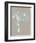 Floral Silhouette II-null-Framed Art Print