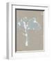 Floral Silhouette II-null-Framed Art Print